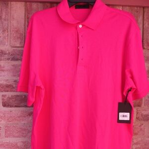 Men's G/FORE Pink Polo Shirt